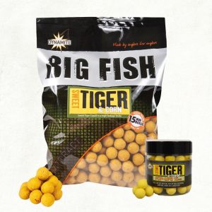 Dynamie Baits Sweet Tiger & Corn 15mm Boilie 1kg
