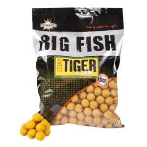 Dynamite Baits Big Fish Sweet Tiger & Corn 15mm Boilie 1.8kg
