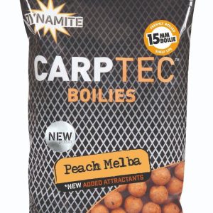 Dynamite Baits Carp-Tec Peach Melba Boilies 15mm