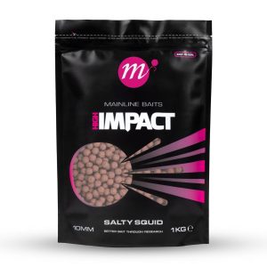 Mainline High Impact Salty Squid Boilies 15mm 1kg